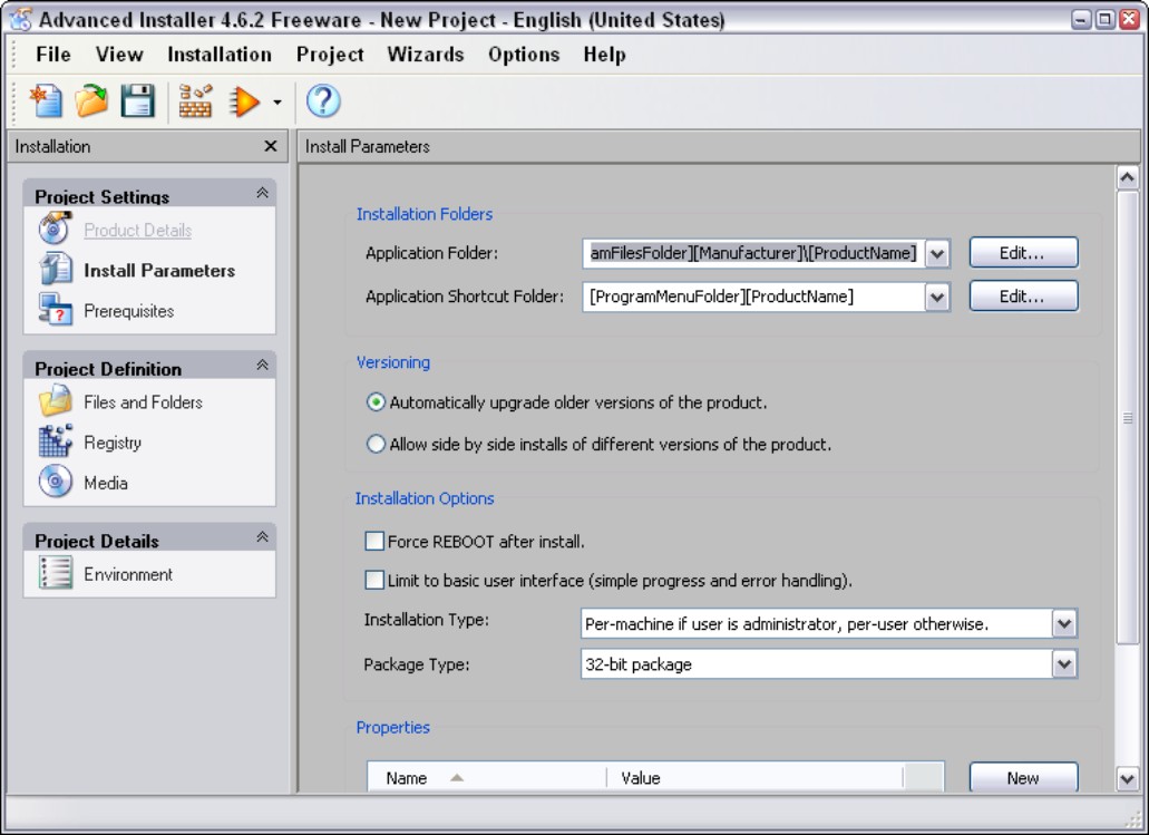 Figure 4-10: An installer lets you define which files to copy and where to store them on a hard disk.